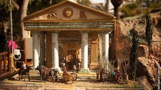 Вифлеем в Испании на новый год, площадь конституции в Торревьеха