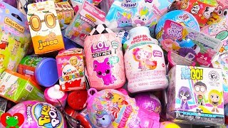Unboxing LOL Fuzzy Pets, Surprise Eggs, Num Noms Toy Surprises