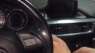 Снятие магнитолы Mazda 6 2017