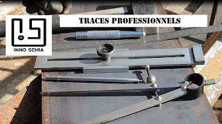 Comment tracer une perpendiculaire, un angle quelconque, au compas et sans rapporteur d'angle ?