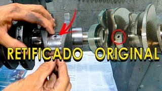 SAMACAR - Retífica no Virabrequim. Melhora na lubrificação dos colos de biela