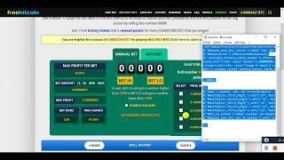 2019 Freebitco.in jackpot 8888 roll script | Earn 1 bitcoin  in 2019 on freebitco