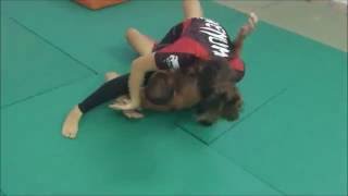 MMA girl special BJJ és judo techniques