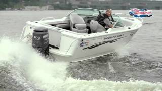 Моторная алюминиевая лодка Quintrex 510 Cruiseabout. Тест-драйв