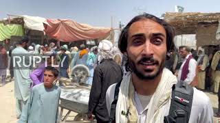 Pakistan: More Afghans flee through Spin Boldak-Chaman border crossing