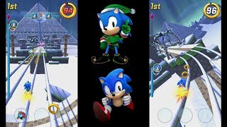 Sonic Forces Speed Battle - ELF CLASSIC SONIC & CLASSIC SONIC gameplay