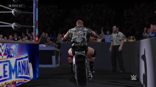WWE 2K17 Triple H Wrestlemania 33 Entrance