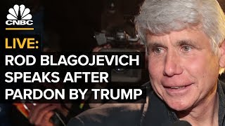 WATCH LIVE: Former Illinois Gov. Rod Blagojevich speaks after pardon by President Trump — 2/19/2020