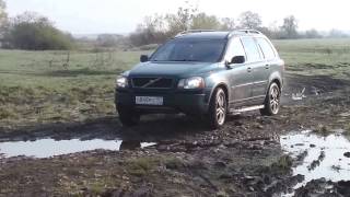 В грязи. In the mud. Land Rover Discovery, Subaru Forester, Volvo XC90, Niva, Mitsubishi L200