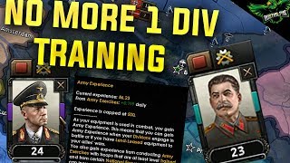HOI4 No More 1 Division Training (Hearts of Iron 4 Man the Guns Guide)