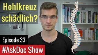 Hohlkreuz beim Bankdrücken schädlich?? | #AskDoc Show Episode 33