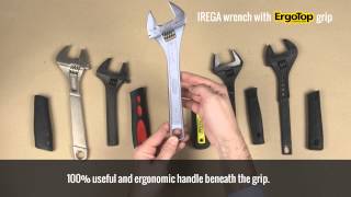 ErgoTop grip by IREGA adjustable wrenches