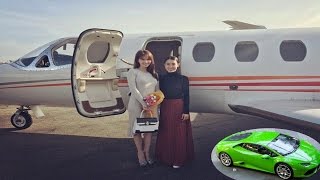 Tình cũ đại gia đưa đón Ngọc Trinh bằng Siêu Xe còn tỷ phú Hoàng Kiều chỉ có thế này thôi ?