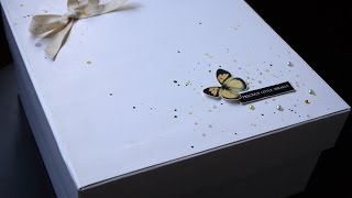 МК коробка для альбома или для памятных вещей