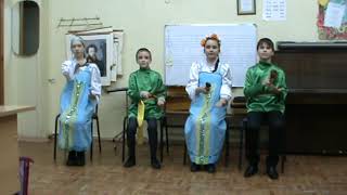Русская народная песня "А я по лугу" - ансамбль ложкарей "Весёлые ребята"