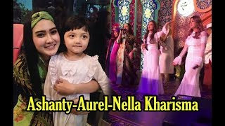 Arsy Ketemu Nella Kharisma. Bunda Ashanty, Aurel dan Nella Kharisma Duet Bareng di Malang