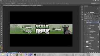GTA 5 Banner Template & Profile Picture Template "Free Banner & Profile Picture Template"