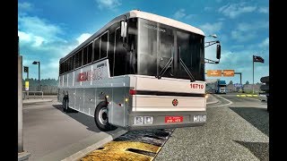 ETS2 1.35, Bus G4 1000 Scania 6x2, "Mapa EAA v.5.1 ( Normal )"