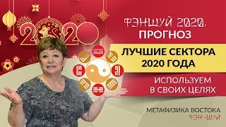 Фэн шуй – прогноз.  Лучшие сектора 2020 года.  Используем в своих целях