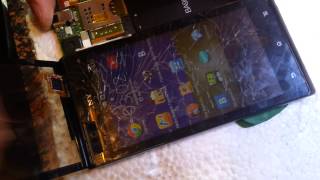 37. Замена тачскрина Sony Xperia J ST26i. Как разобрать? Ремонт телефонов