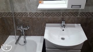 Ремонт ванны и туалета эконом класса