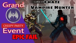 Shadow Fight 3. Grand Creepy party event. I hate Vampire Hunter