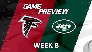 Atlanta Falcons vs. New York Jets | Week 8 Game Preview | NFL