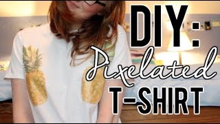 DIY | Pixelated T-Shirt