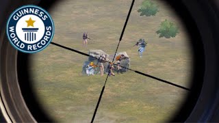6 BULLET 6 KILLS!!! | NEW WORLD RECORD | PUBG MOBILE