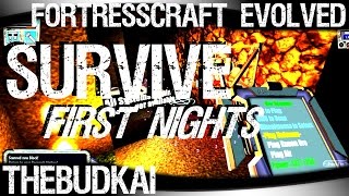 FortressCraft Evolved :: Ep 1 :: Survive First Nights