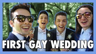 OUR FIRST GAY WEDDING | feat. Matthew Schueller & Michael Lindsay