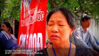 Cô MAI THI HUỆ Thái Bình tại Bệnh viện Việt Đức Hà Nội 21.6.2014