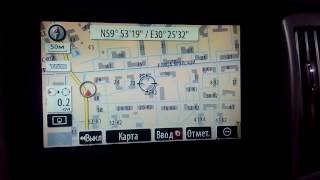 Lexus Rx 350 (2007-2010)- карты на DVD 2017 с номерами домов!!!!