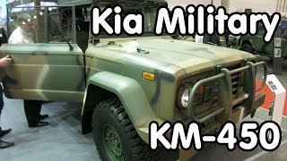 Армейский внедорожник Kia Military KM-450 - видео-обзор