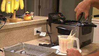 Deep fried, Twinkie, Oreo, and snickers bar! Tony D'Angelo Shows you How!!