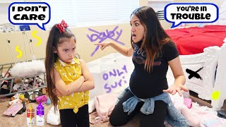 Our Daughter Suri Destroyed Her Entire Room *NO BABY SISTER* | Jancy Family