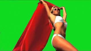 Green Screen girl