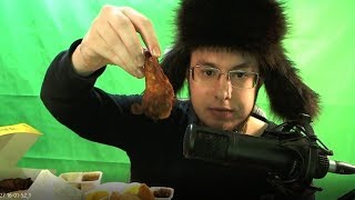 MY First ASMR video, Burger King. 10,000 likes = next video!