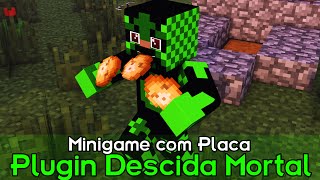 Minecraft Plugin Tutorial Descida Mortal - Minigame com Placa