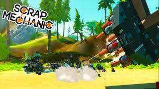 SCRAP MECHANIC - ESTA VEZ SI DESTRUCCION TOTAL - NUEVA ARMA DE PATATAS