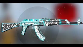 AK-47 | Снежный вихрь (Прямо с завода) - скин КС ГО