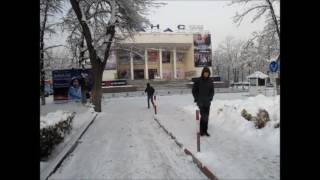 Бишкек, Политех и Манас кинотеатр.