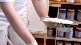 Нанесение мелкозернистой Декоративной штукатурки