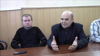 Народный совет Ейска на приёме у главы района! 1 часть