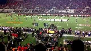 Tribute to fallen soldiers at the Ottawa RedBlacks game
