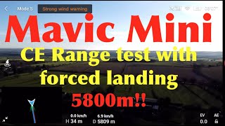 DJI Mavic Mini 5800m CE Range Test with Parabolic Reflectors *Fail*