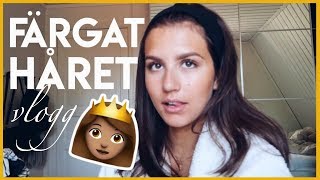 FÄRGAT MITT HÅR & SNACKIS // JENNY FRIMANSON