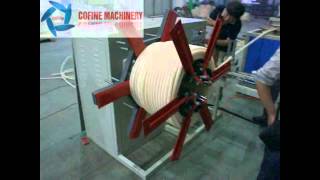 PE/PP/PVC single wall corrugated pipe extrusion line 