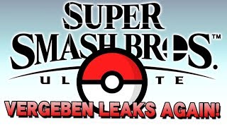 Super Smash Brothers Ultimate - VERGEBEN POKEMON LEAK!?