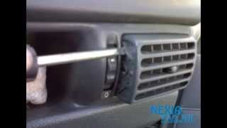Как снять бардачок и вещевой карман на Daewoo Nexia